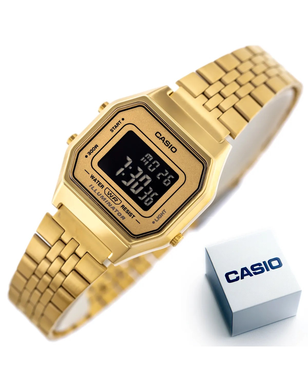 ZEGAREK DAMSKI CASIO VINTAGE LA680WGA-9B + BOX