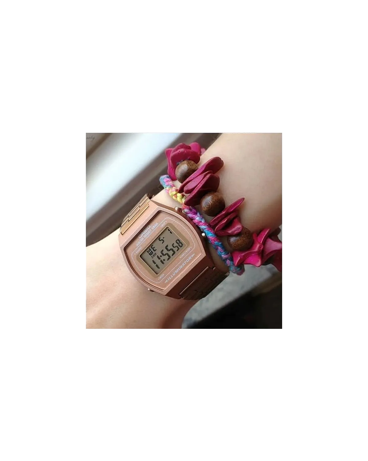 ZEGAREK DAMSKI CASIO B640WC-5A  (zd608a) + BOX