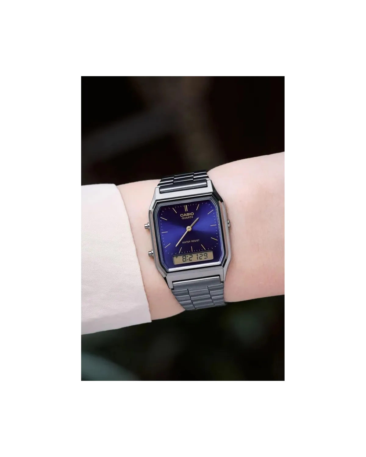 ZEGAREK UNISEX CASIO Vintage  AQ-230GG-2A + BOX