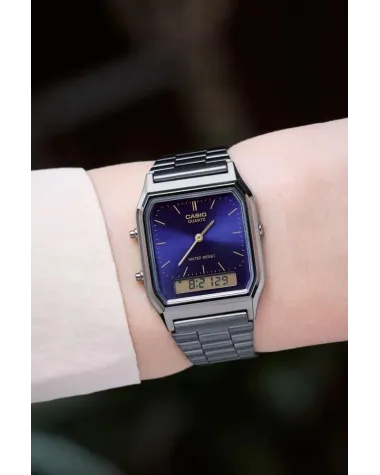 ZEGAREK UNISEX CASIO Vintage  AQ-230GG-2A + BOX
