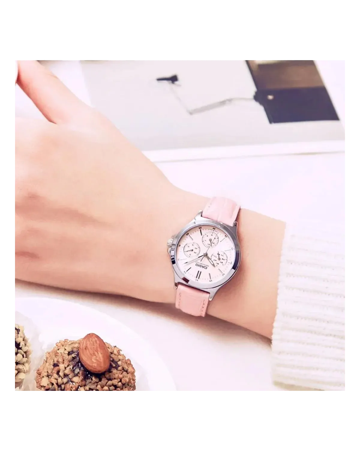 ZEGAREK DAMSKI CASIO LTP-V300L-4A (zd581b) + BOX