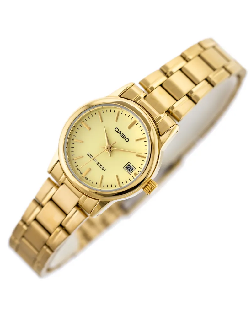 ZEGAREK DAMSKI CASIO LTP-V002G-9A (zd587h) + BOX ZEGAREK DAMSKI CASIO LTP-V002G-9A (zd587h) + BOX