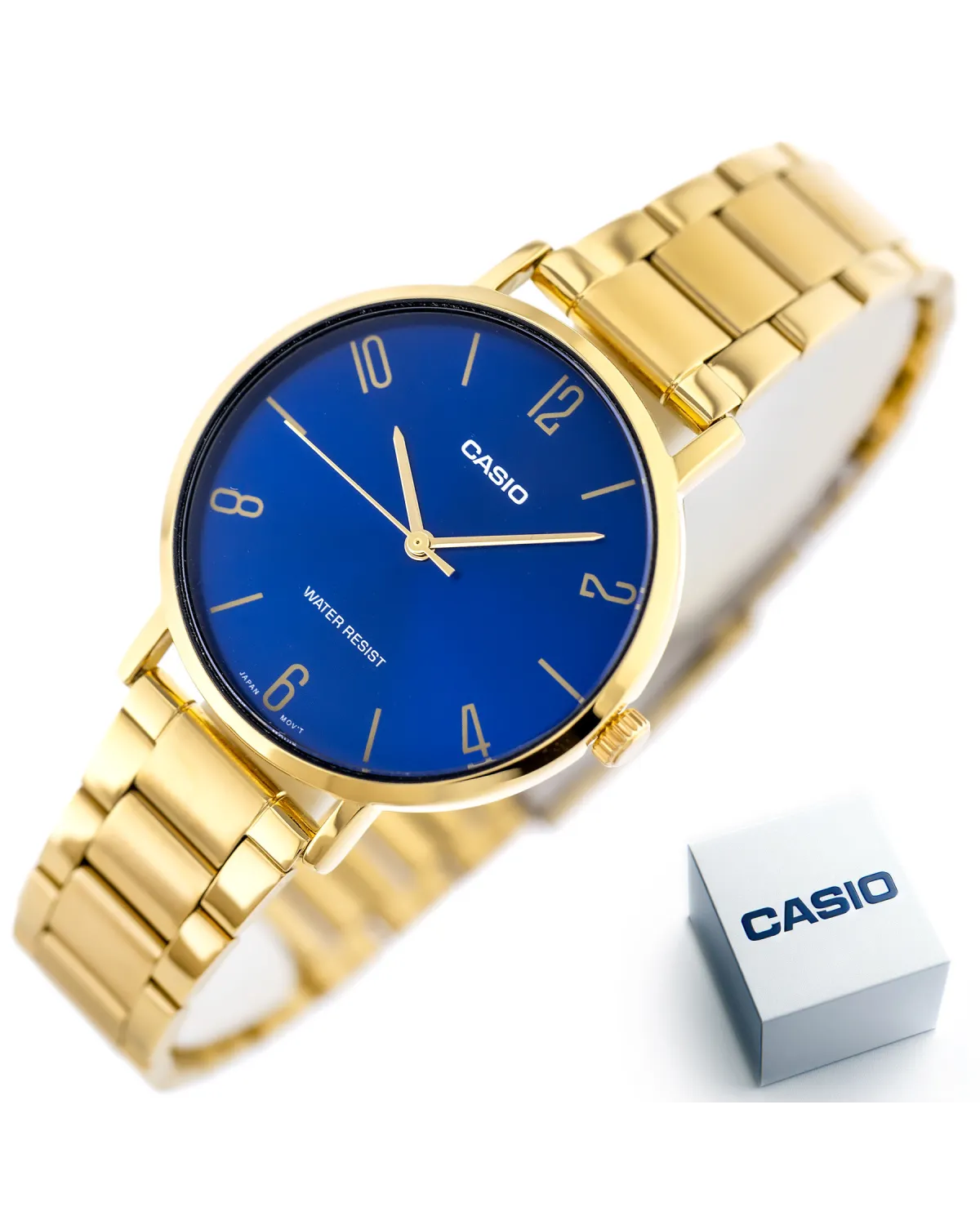 Zegarek Casio Collection LTP-VT01G-2B + BOX Zegarek Casio Collection LTP-VT01G-2B + BOX