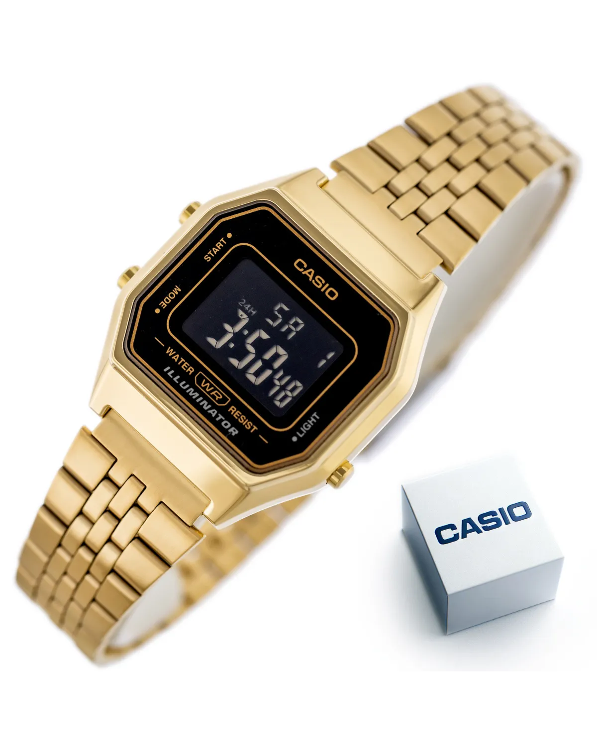 ZEGAREK DAMSKI CASIO VINTAGE LA680WGA-1B + BOX