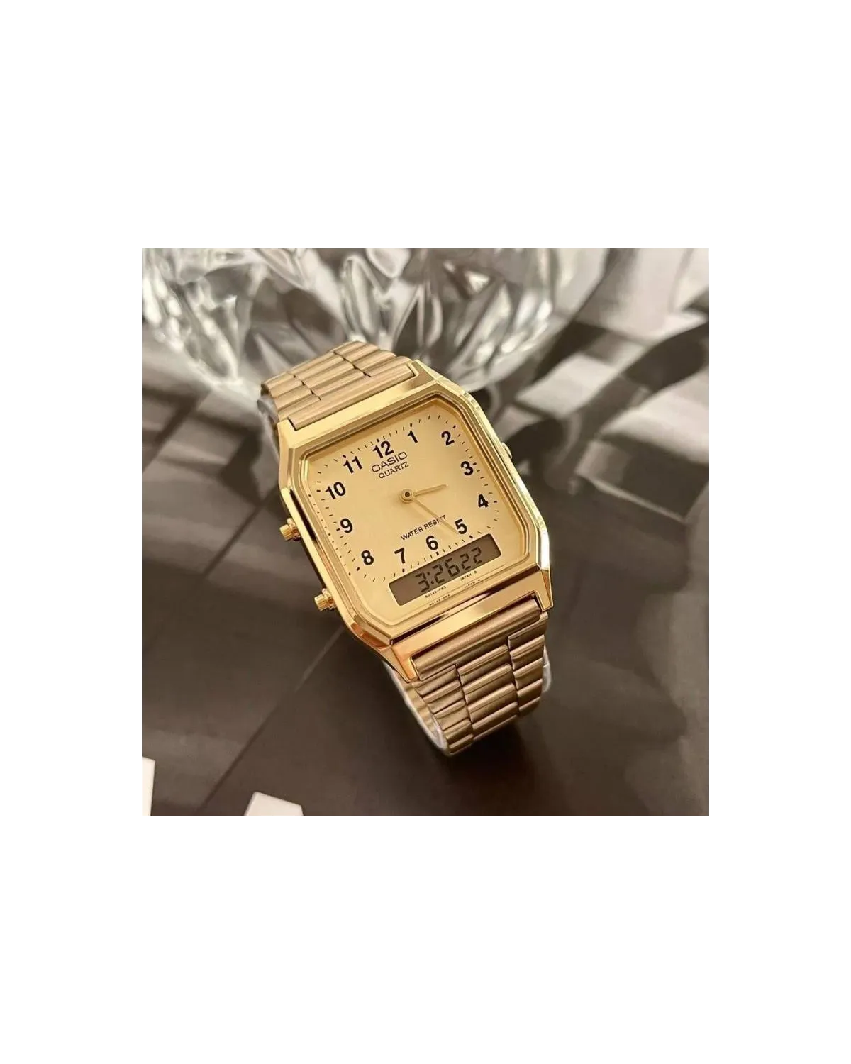 ZEGAREK UNISEX CASIO  AQ-230GA-9BMQ Vintage Maxi + BOX