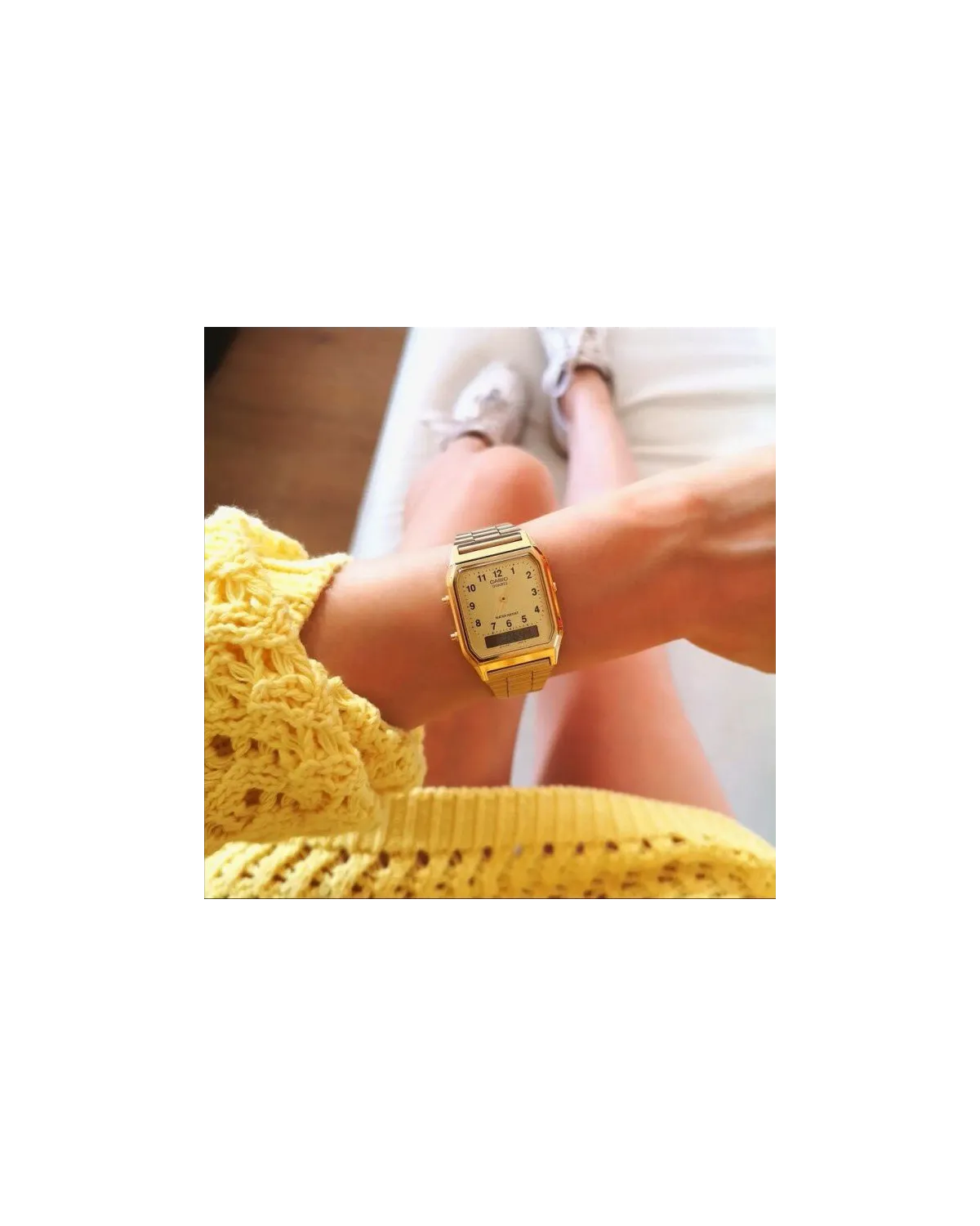 ZEGAREK UNISEX CASIO  AQ-230GA-9BMQ Vintage Maxi + BOX