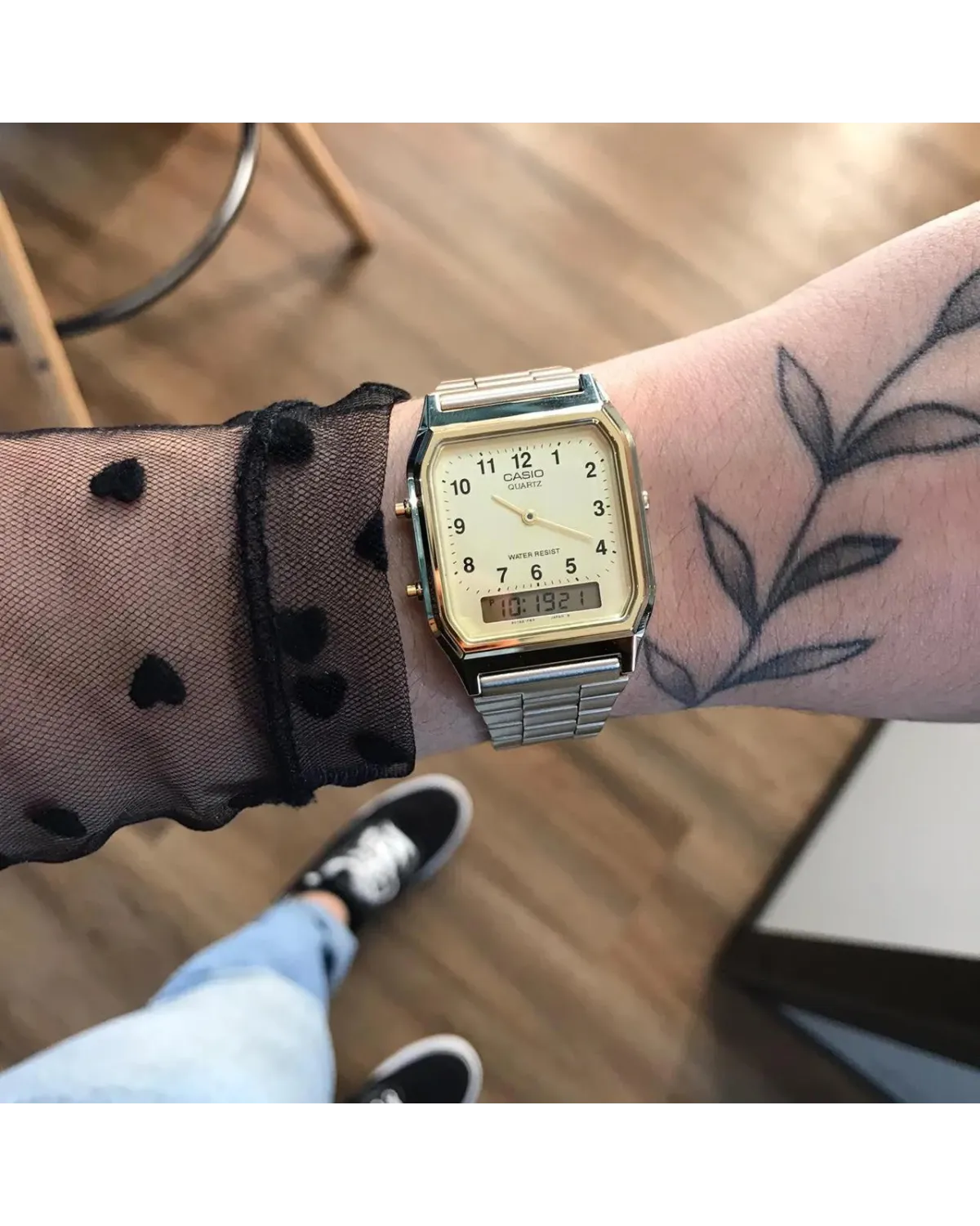 ZEGAREK UNISEX CASIO  AQ-230GA-9BMQ Vintage Maxi + BOX
