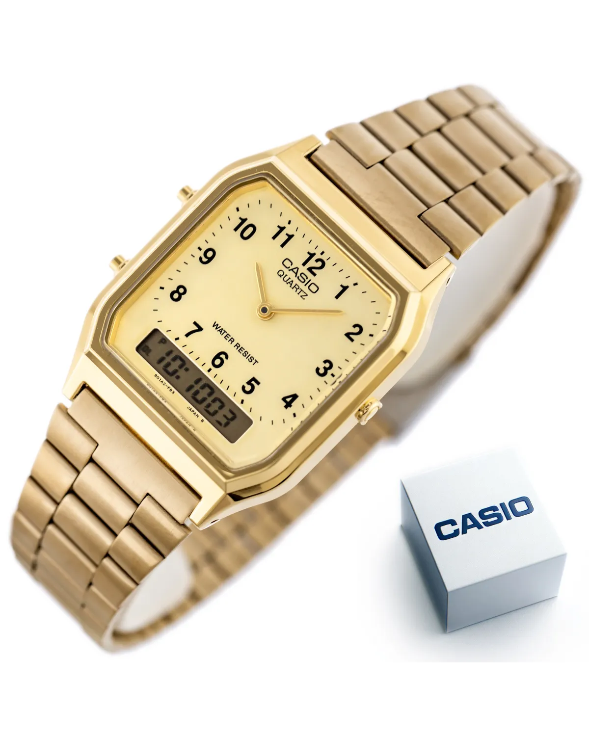 ZEGAREK UNISEX CASIO  AQ-230GA-9BMQ Vintage Maxi + BOX