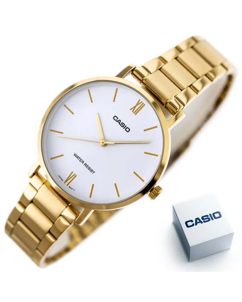 ZEGAREK DAMSKI CASIO LTP-VT01G-7BUDF + BOX