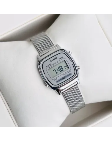 Zegarek Damski Casio Retro Vintage LA670WEM-7DF + BOX Zegarek Damski Casio Retro Vintage LA670WEM-7DF + BOX