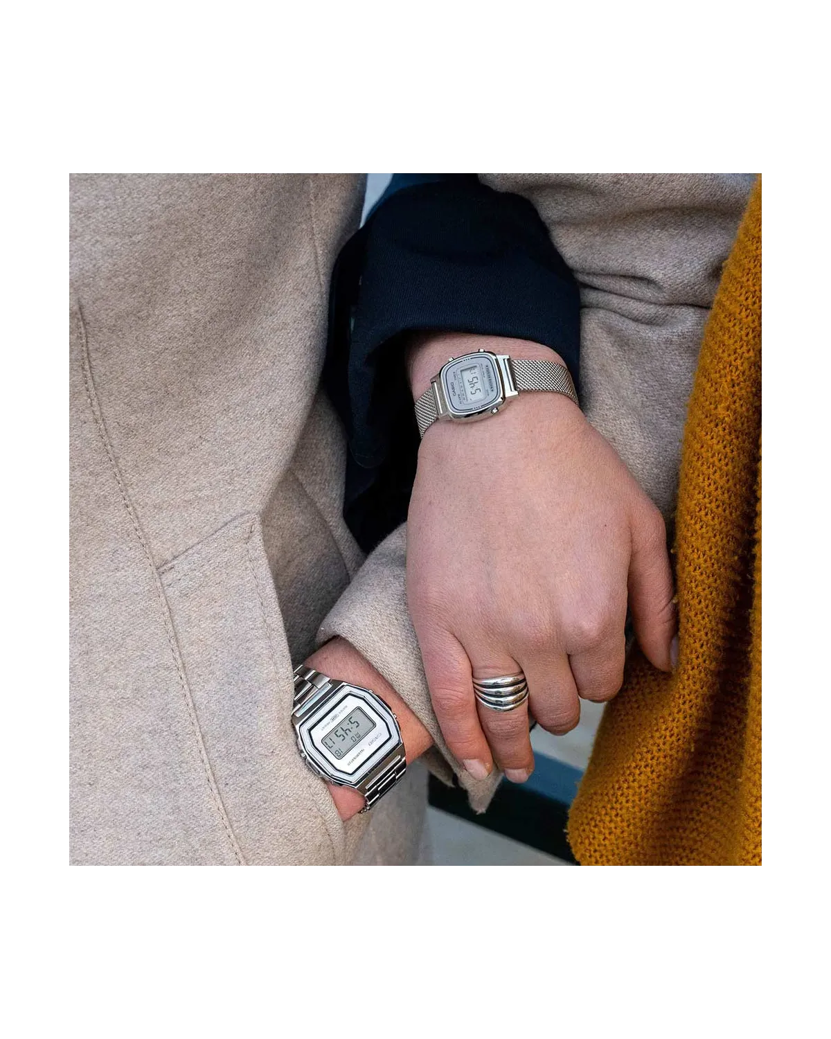 Zegarek Damski Casio Retro Vintage LA670WEM-7DF + BOX Zegarek Damski Casio Retro Vintage LA670WEM-7DF + BOX