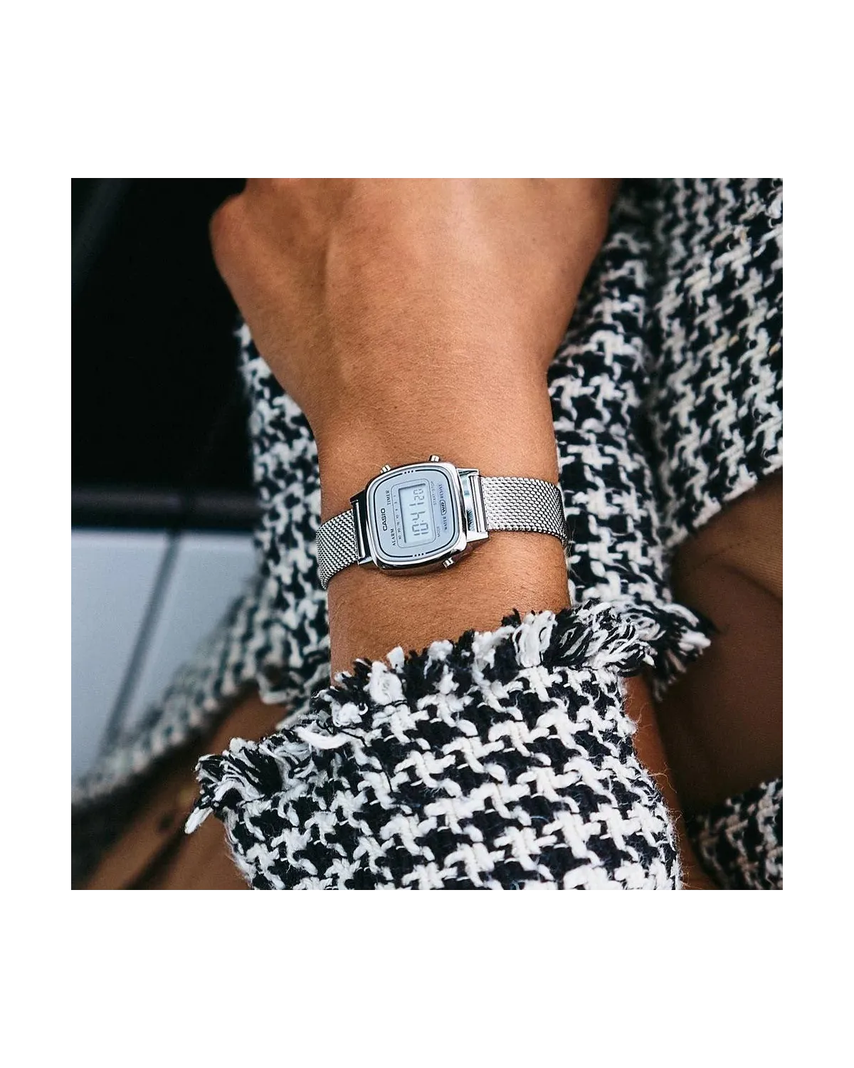 Zegarek Damski Casio Retro Vintage LA670WEM-7DF + BOX Zegarek Damski Casio Retro Vintage LA670WEM-7DF + BOX