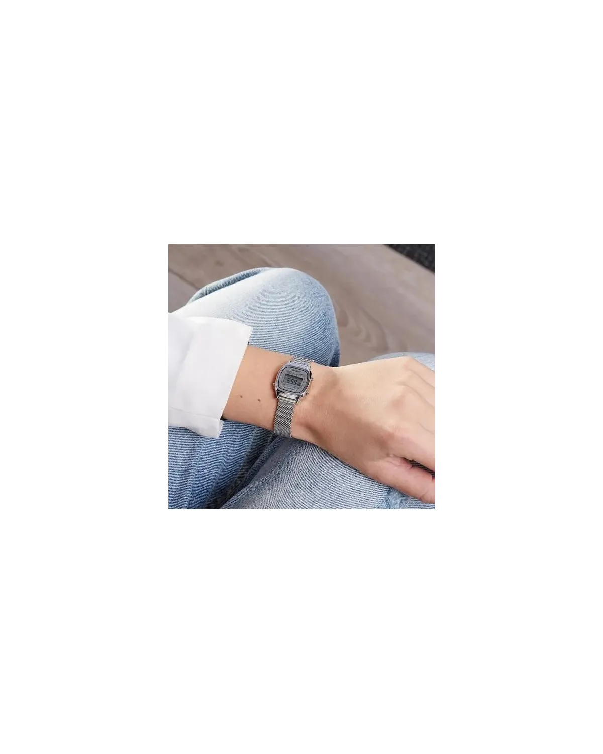 Zegarek Damski Casio Retro Vintage LA670WEM-7DF + BOX Zegarek Damski Casio Retro Vintage LA670WEM-7DF + BOX