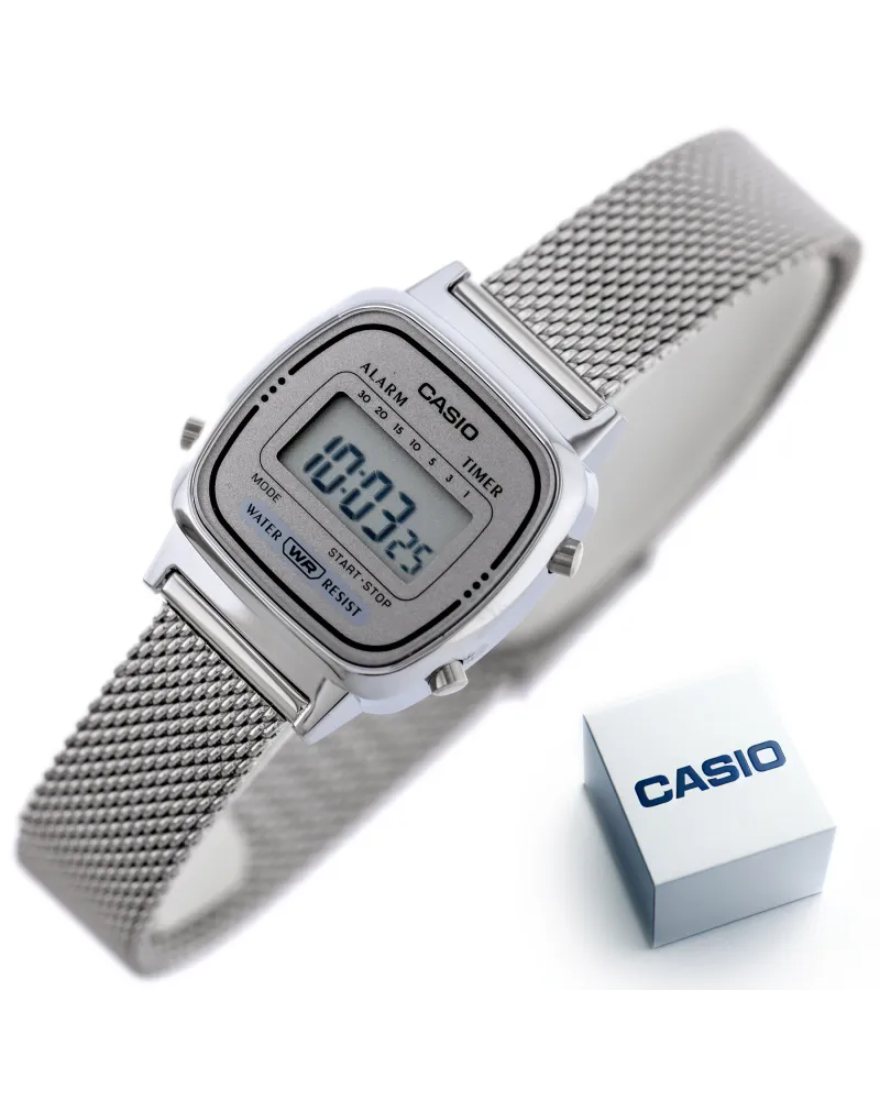 Zegarek Damski Casio Retro Vintage LA670WEM-7DF + BOX Zegarek Damski Casio Retro Vintage LA670WEM-7DF + BOX