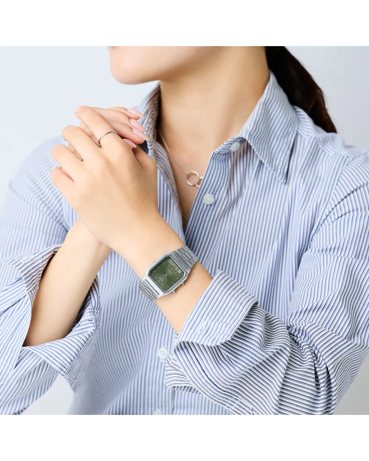 ZEGAREK UNISEX CASIO Vintage  AQ-230A-3AMQYDF + BOX