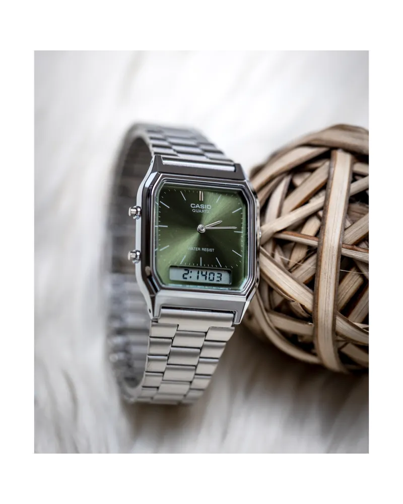 ZEGAREK UNISEX CASIO Vintage  AQ-230A-3AMQYDF + BOX