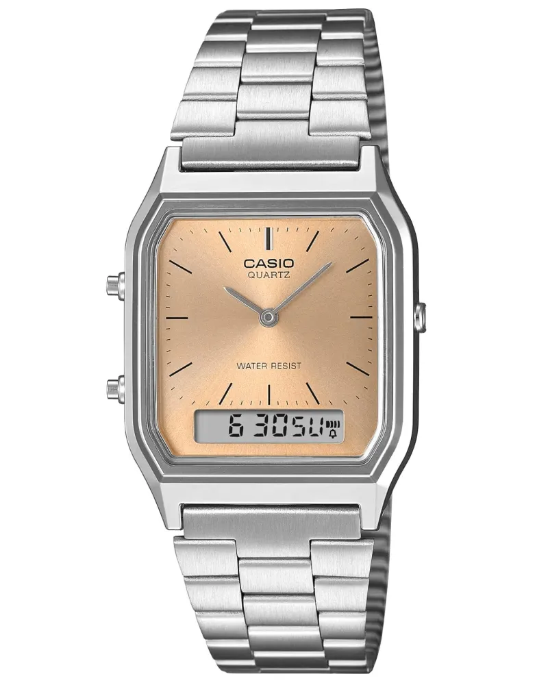 ZEGAREK UNISEX CASIO Vintage AQ-230A-4AMQYDF + BOX ZEGAREK UNISEX CASIO Vintage AQ-230A-4AMQYDF + BOX