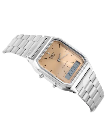 ZEGAREK UNISEX CASIO Vintage AQ-230A-4AMQYDF + BOX ZEGAREK UNISEX CASIO Vintage AQ-230A-4AMQYDF + BOX