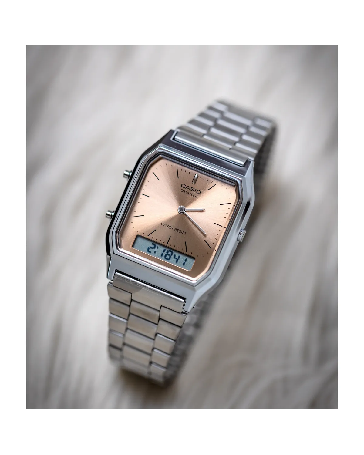 ZEGAREK UNISEX CASIO Vintage AQ-230A-4AMQYDF + BOX ZEGAREK UNISEX CASIO Vintage AQ-230A-4AMQYDF + BOX