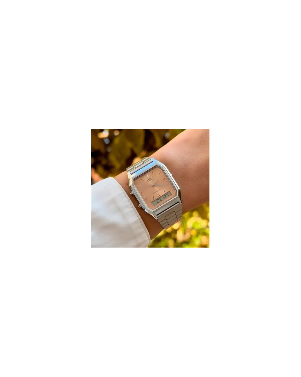 ZEGAREK UNISEX CASIO Vintage AQ-230A-4AMQYDF + BOX ZEGAREK UNISEX CASIO Vintage AQ-230A-4AMQYDF + BOX