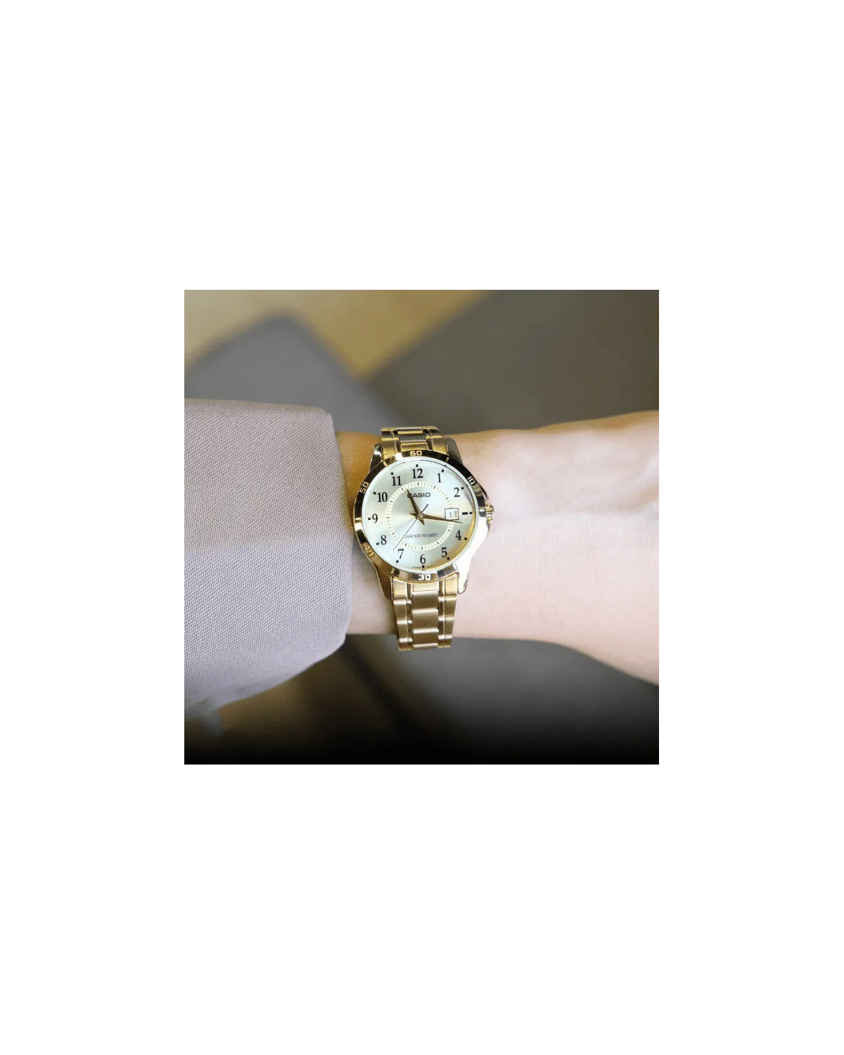 ZEGAREK DAMSKI CASIO LTP-V004G-9B (zd568c) + BOX