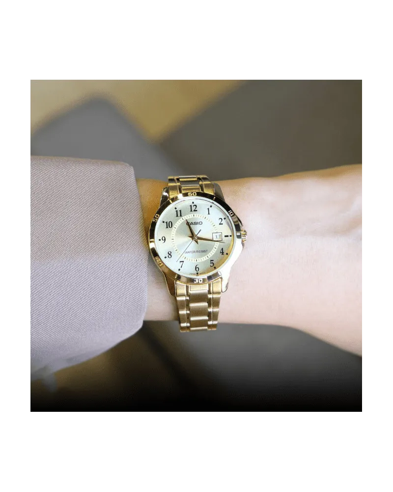 ZEGAREK DAMSKI CASIO LTP-V004G-9B (zd568c) + BOX