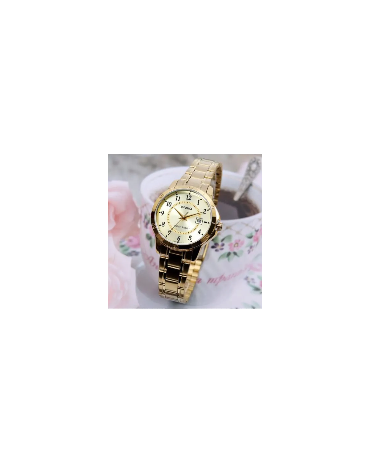 ZEGAREK DAMSKI CASIO LTP-V004G-9B (zd568c) + BOX