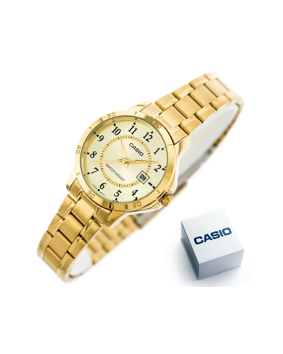 ZEGAREK DAMSKI CASIO LTP-V004G-9B (zd568c) + BOX