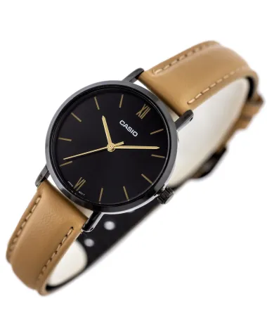 ZEGAREK DAMSKI CASIO LTP-VT02BL-1A KLASYKA + BOX