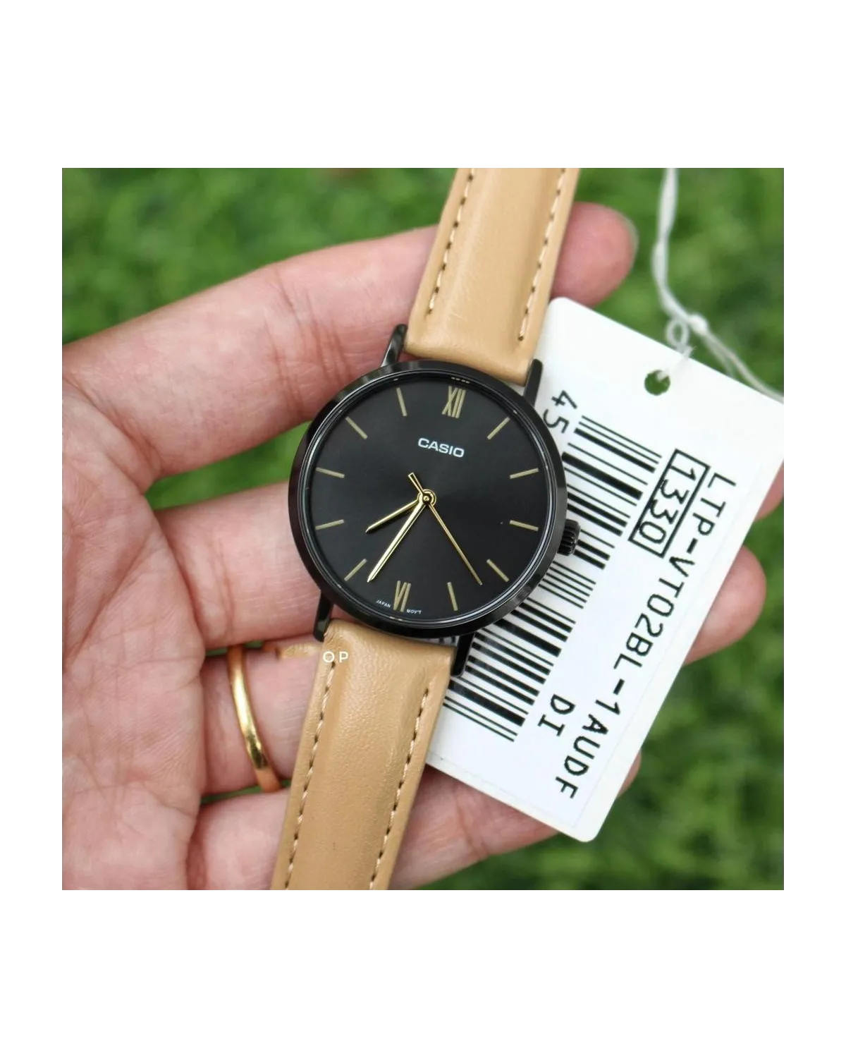 ZEGAREK DAMSKI CASIO LTP-VT02BL-1A KLASYKA + BOX
