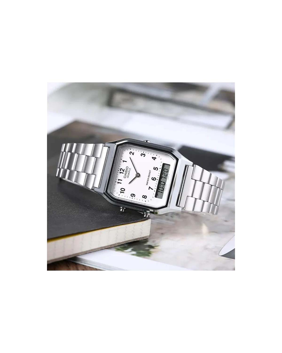 Zegarek Unisex Casio Collection AQ-230A-7B + BOX Zegarek Unisex Casio Collection AQ-230A-7B + BOX