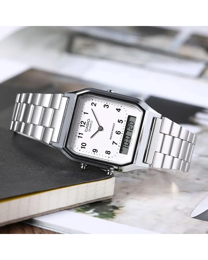 Zegarek Unisex Casio Collection AQ-230A-7B + BOX Zegarek Unisex Casio Collection AQ-230A-7B + BOX