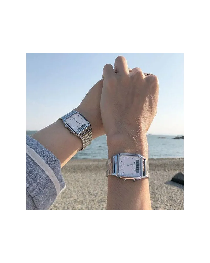 Zegarek Unisex Casio Collection AQ-230A-7B + BOX Zegarek Unisex Casio Collection AQ-230A-7B + BOX