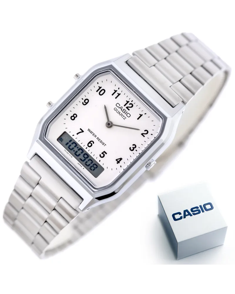 Zegarek Unisex Casio Collection AQ-230A-7B + BOX Zegarek Unisex Casio Collection AQ-230A-7B + BOX
