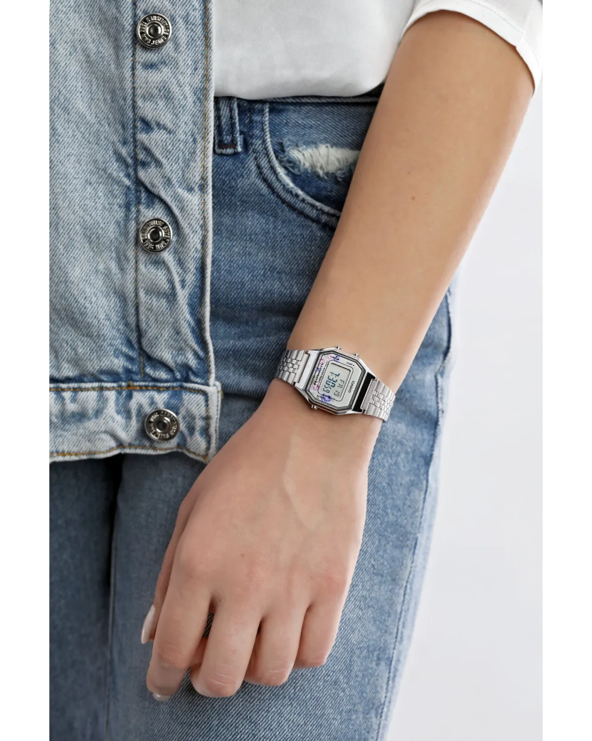 ZEGAREK DAMSKI CASIO LA680WA-4CDF (zd631j) + BOX