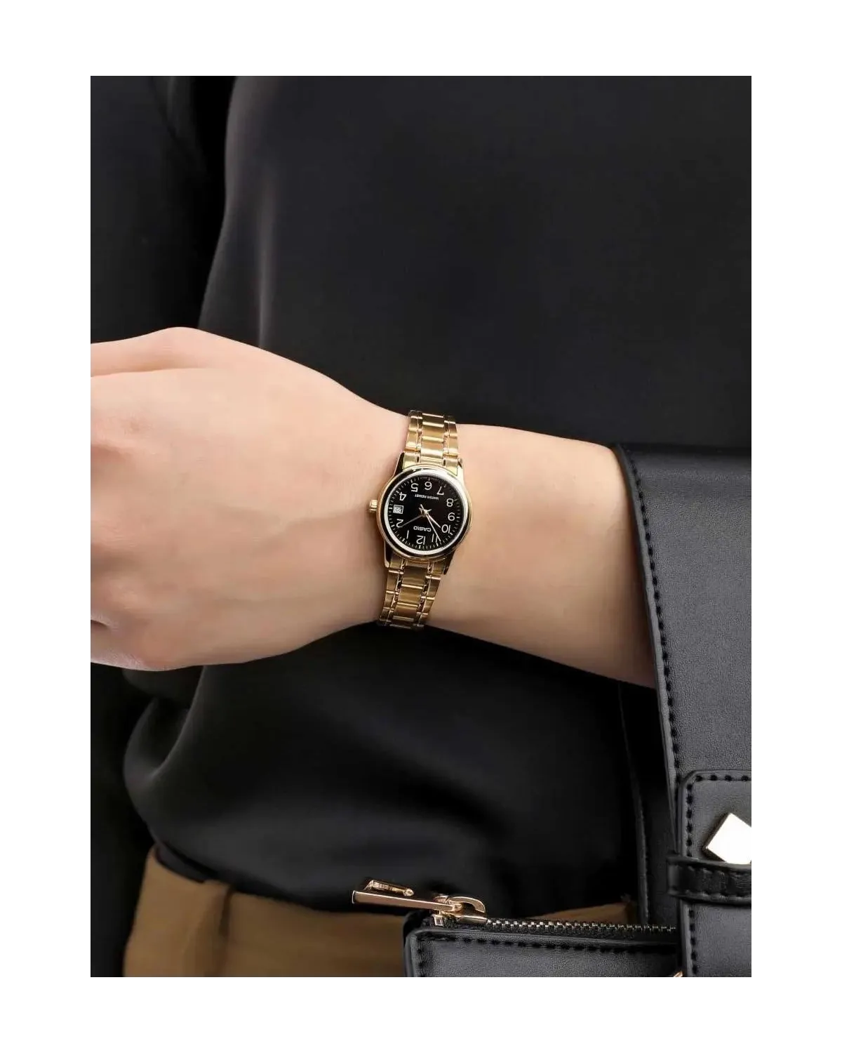 Zegarek Damski  Casio LTP-V002G-1B + BOX