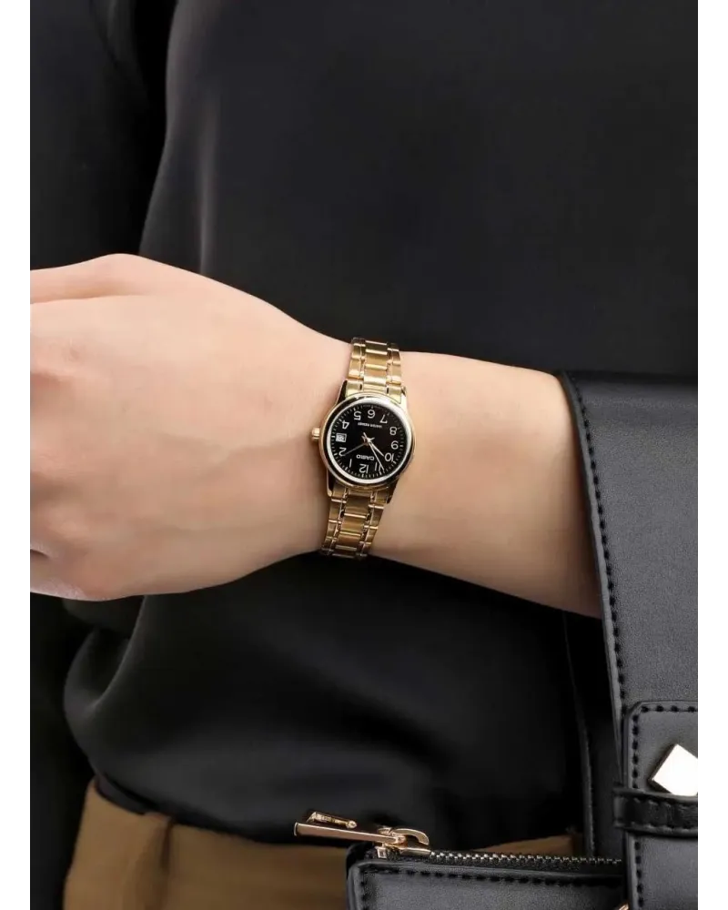 Zegarek Damski  Casio LTP-V002G-1B + BOX