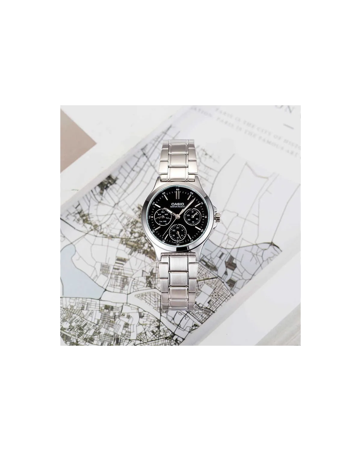 ZEGAREK DAMSKI CASIO LTP-V300D-1A (zd566g) + BOX