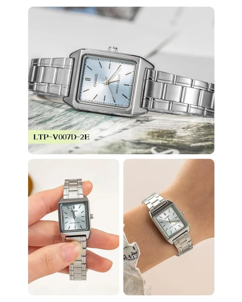 ZEGAREK DAMSKI CASIO LTP-V007D-2E + BOX
