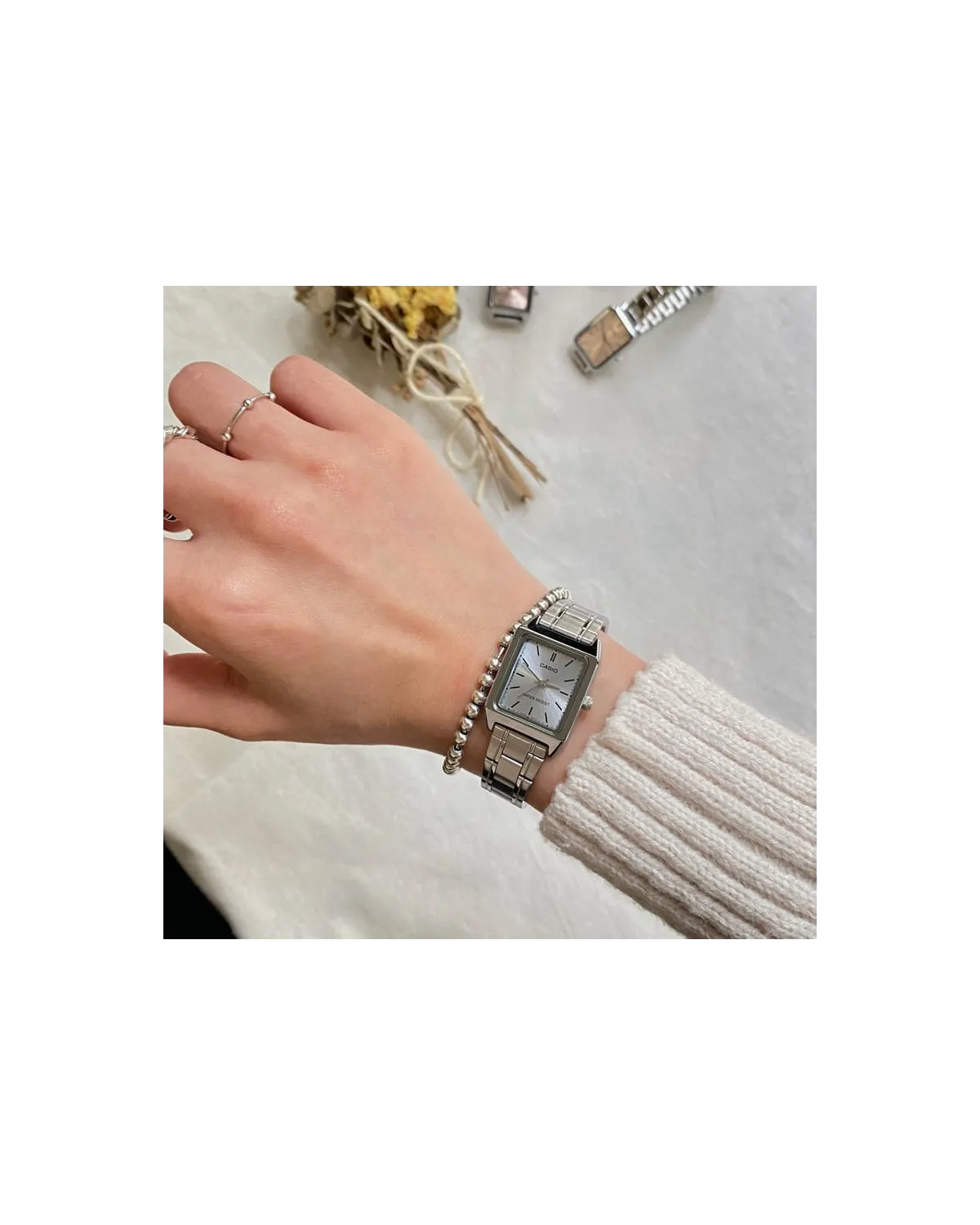ZEGAREK DAMSKI CASIO LTP-V007D-2E + BOX