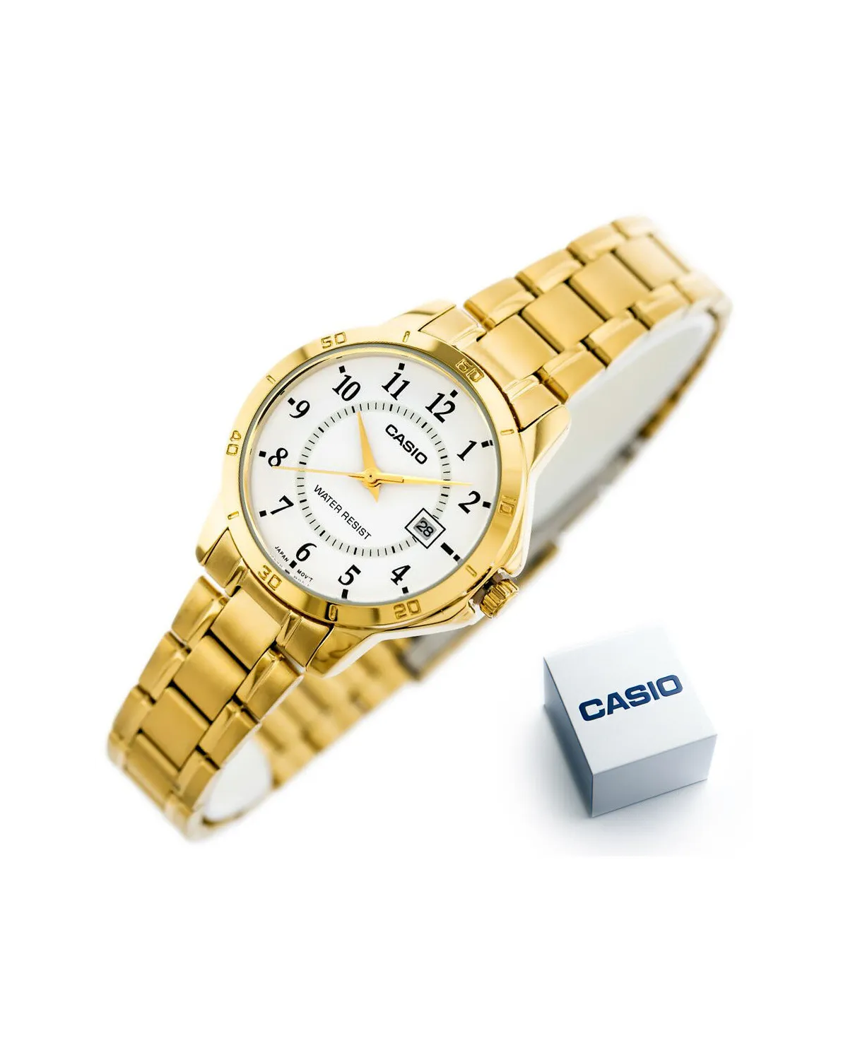 ZEGAREK DAMSKI CASIO LTP-V004G-7BUDF (zd568b) + BOX