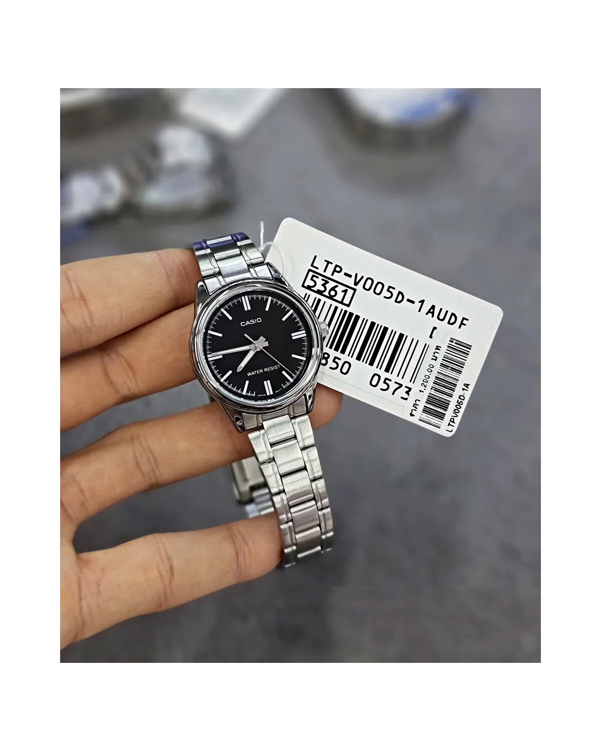 ZEGAREK DAMSKI CASIO LTP-V005D-1A (zd586d) + BOX