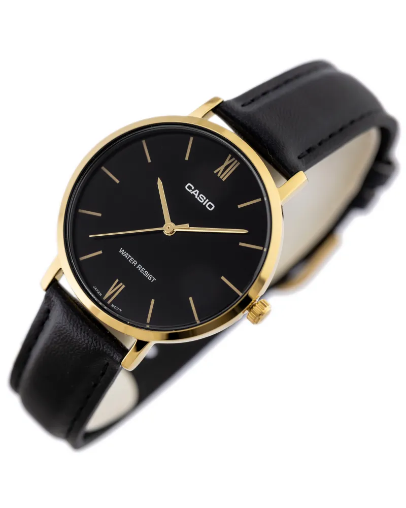 ZEGAREK DAMSKI CASIO LTP-VT01GL-1B + BOX (zd634a)