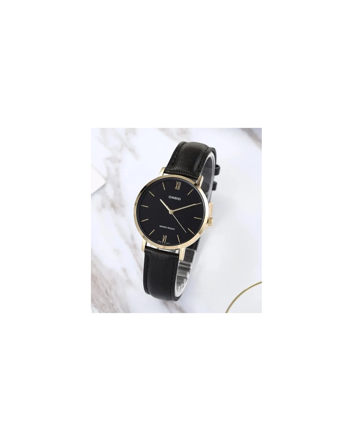 ZEGAREK DAMSKI CASIO LTP-VT01GL-1B + BOX (zd634a)