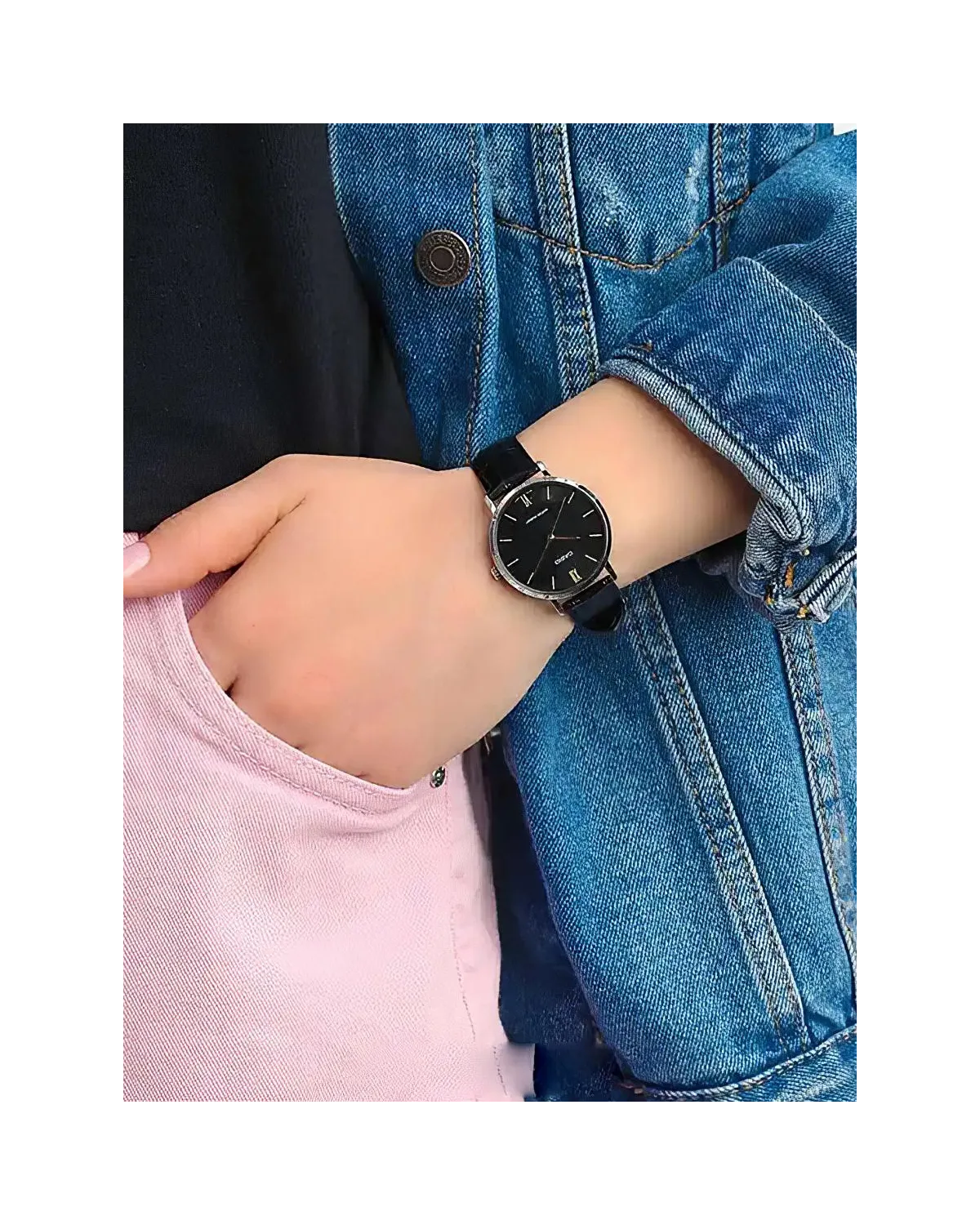 Zegarek Damski Casio LTP-VT01L-1B + BOX