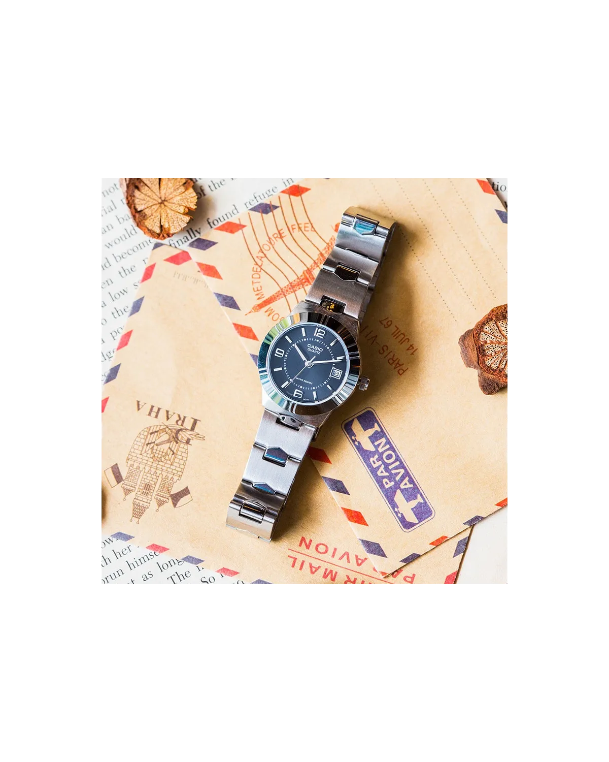 ZEGAREK DAMSKI CASIO LTP-1241D-1A + BOX