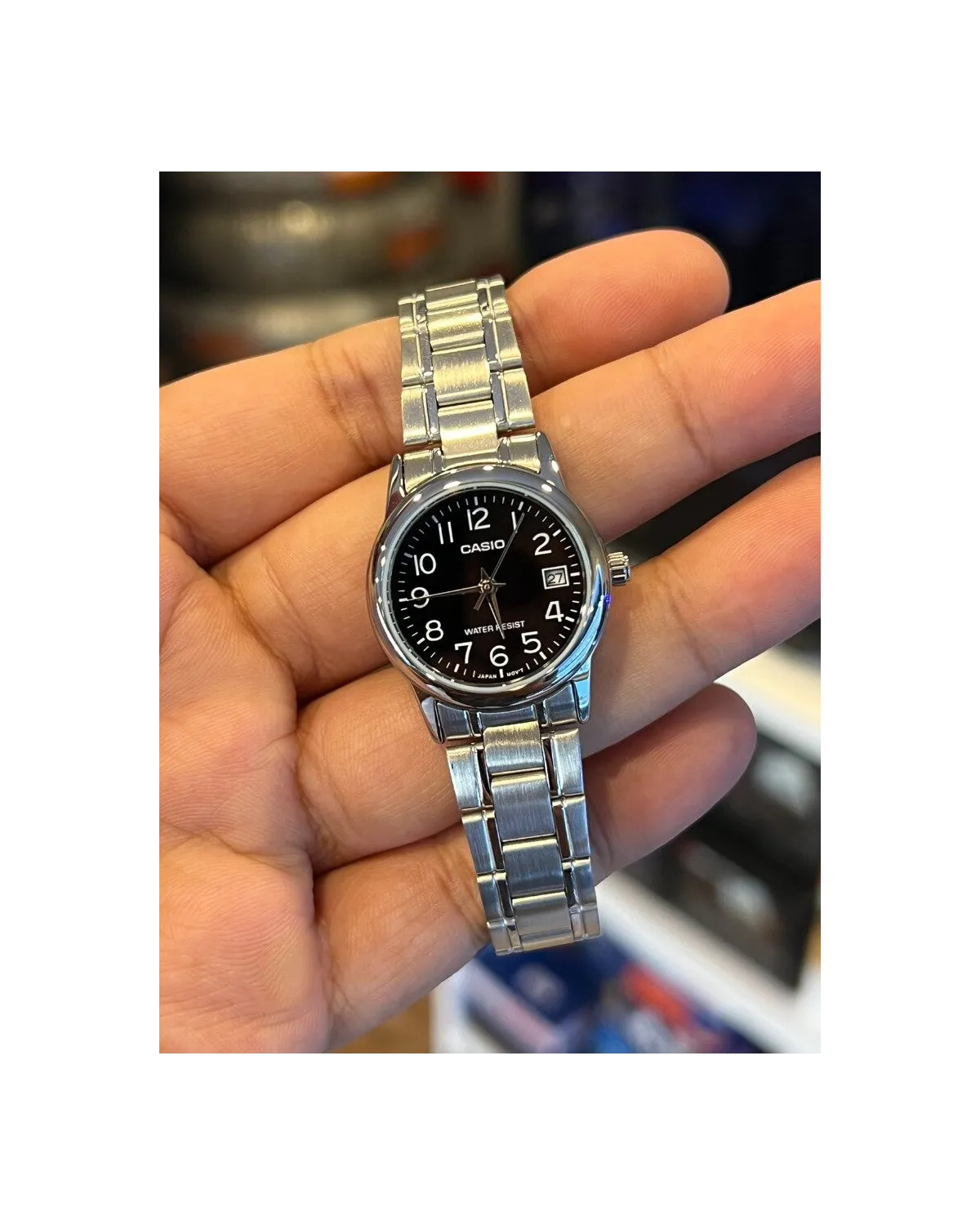 ZEGAREK DAMSKI CASIO LTP-V002D-1BUDF (zd587b) + BOX