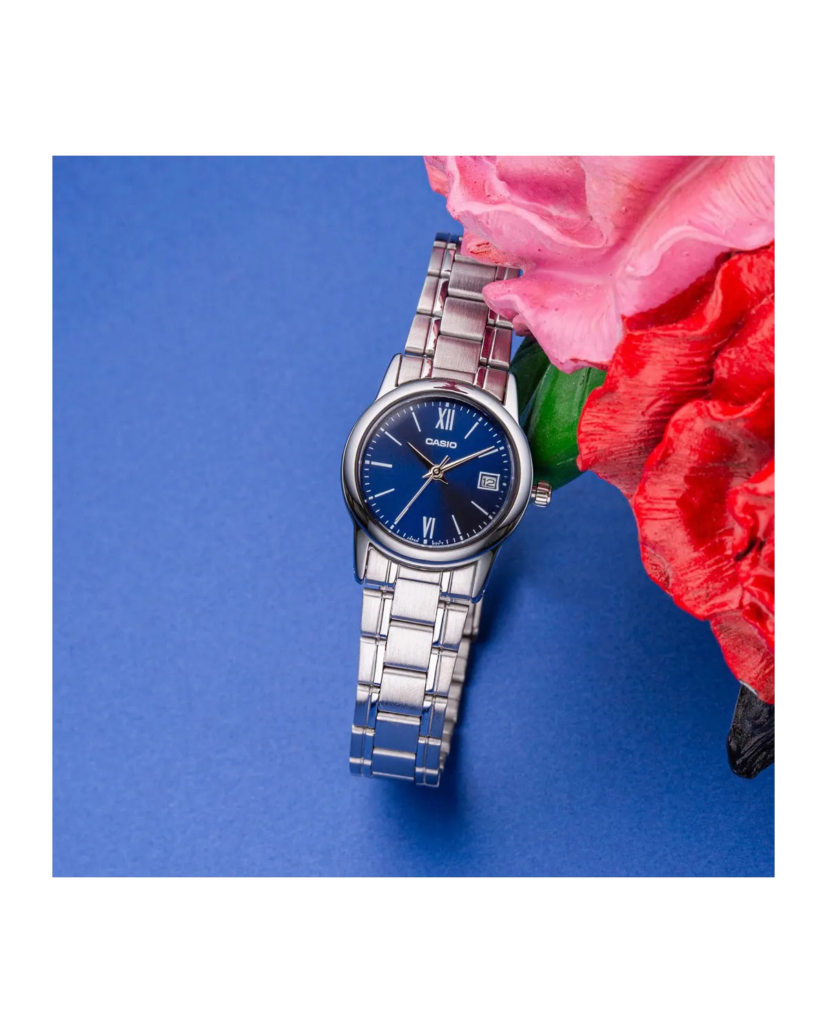 Zegarek Damski Casio LTP-V002D-2B3UDF + BOX
