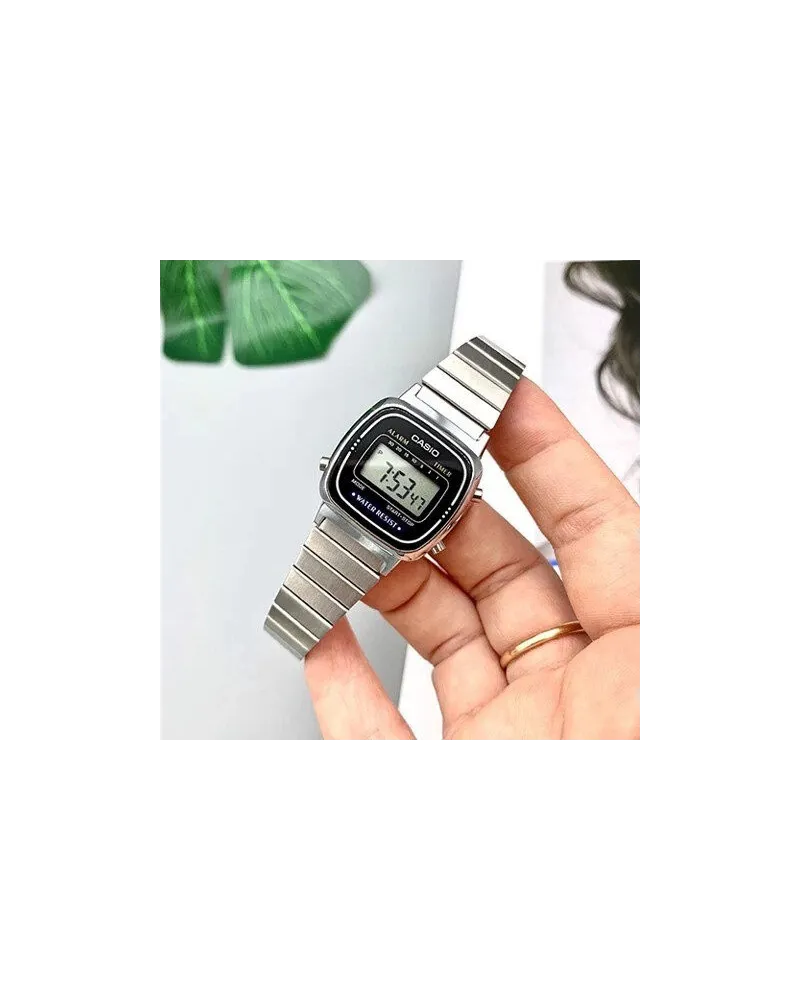 ZEGAREK DAMSKI CASIO VINTAGE LA670WA-1D (zd597c) + BOX