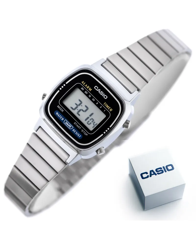 ZEGAREK DAMSKI CASIO VINTAGE LA670WA-1D (zd597c) + BOX